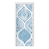 Naklejki na ścianę - Naklejka na drzwi HOMEPRINT Akwarelowy ornament 85x205 cm - miniaturka - grafika 1