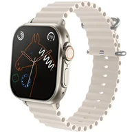 Smartwatch - Rubicon RNCF17 beżowy - miniaturka - grafika 1