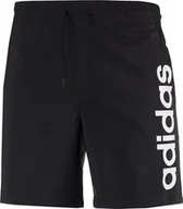 Spodnie sportowe męskie - Adidas Spodenki męskie adidas Aeroready Essentials Chelsea Linear Logo czarne IC9441 M - miniaturka - grafika 1
