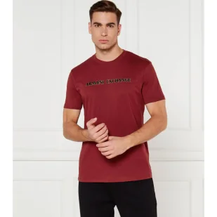 Armani Exchange T-shirt Regular Fit - Koszulki męskie - miniaturka - grafika 1