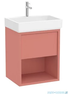 Roca Tura Unik zestaw szafka z umywalką 55x43x60 TERAKOTA A852024560 - Szafki łazienkowe - miniaturka - grafika 1