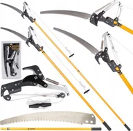 Nożyce i sekatory - Sekator Powermat SEKATOR OGRODOWY TELESKOPOWY WYSIĘGNIK PIŁA 2w1 - miniaturka - grafika 1