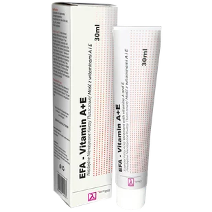 EFA Vitamin A+E, maść z witaminami A i E, 30 ml - Żele i maści lecznicze - miniaturka - grafika 1