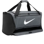 Torby męskie - Torba Nike Brasilia 9.5 DH7710-068 - szara - miniaturka - grafika 1
