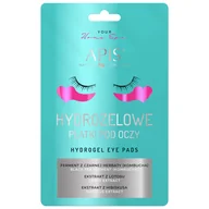 Kosmetyki pod oczy - Apis, hydrożelowe płatki pod oczy, 2 sztuki - miniaturka - grafika 1