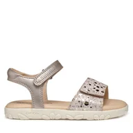 Buty dla dziewczynek - Sandały Geox J Haiti J028ZA 007NF C8W2U S Różowy - miniaturka - grafika 1