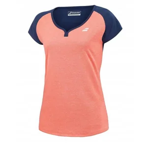 Koszulka Damska Babolat Play Cap Fluo Strike Xs - Koszulki i topy damskie - miniaturka - grafika 1