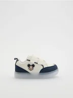 Buciki dla niemowląt - Reserved - Buty Mickey Mouse - złamana biel - miniaturka - grafika 1