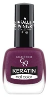Lakiery do paznokci - Golden Rose lakier do paznokci Z Keratyną Keratin Nail Color - 220 - miniaturka - grafika 1
