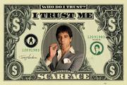 Plakaty - Pyramid Posters Scarface (dollar) - plakat PP30686 - miniaturka - grafika 1