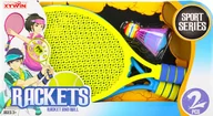 Zabawki i gry sportowe - Mega Creative Rakietki Lotka 43x24x5 9904b Wb 36 - miniaturka - grafika 1