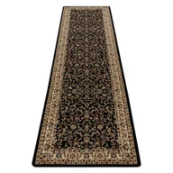 Dywany - Dywan, Chodnik ROYAL ADR wzór 1745 do przedpokoju, na korytarz czarny 80x200 cm - miniaturka - grafika 1