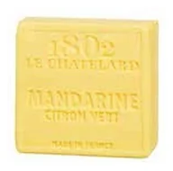 Mydła - Le Chatelard, kwadratowe mydło marsylskie Mandarynka-Limonka, 100 g - miniaturka - grafika 1