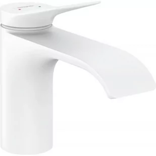 Hansgrohe 75012700 Vivenis Jednouchwytowa bateria umywalkowa 80 bez kompletu odp$390ywowego bia$391y matowy - Baterie umywalkowe - miniaturka - grafika 1