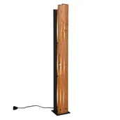 Lampy stojące - Stojąca lampa podłogowa do sypialni KARUNI 463300330 Trio słupek brązowy - miniaturka - grafika 1