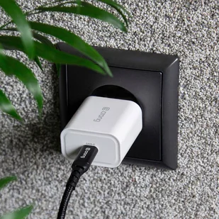 Crong USB-C Travel Charger – Ładowarka sieciowa USB-C Power Delivery 20W (biały) - Ładowarki do telefonów - miniaturka - grafika 10