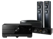Kino domowe - Yamaha RX-A4A (czarny) + Carina FS247 (czarny) + CC 241 (czarny) + MusicCast 50 (czarny) - miniaturka - grafika 1