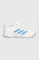 Buty dla dziewczynek - adidas Performance sneakersy dziecięce Ubersonic 4 k kolor biały - miniaturka - grafika 1