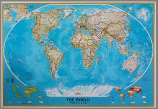 National Geographic, mapa ścienna politycznaŚwiat Classic, 1:19 663 000 - Mapy i plansze edukacyjne - miniaturka - grafika 1