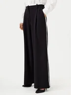 Spodnie damskie - Motivi Spodnie palazzo P126W000745N Czarny Wide Leg - miniaturka - grafika 1