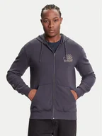Bluzy męskie - Quiksilver Bluza EQYFT05133-KSH0 Granatowy Regular Fit - miniaturka - grafika 1