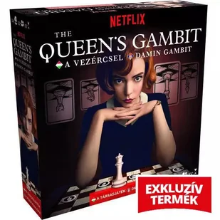 The Queen's Gambit: Gambit Królowej - gra planszowa po węgiersku - Gry planszowe The Queen's Gambit: Gambit Królowej - gra planszowa po węgiersku - Gry planszowe - miniaturka - grafika 1