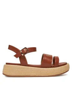 Tommy Hilfiger Espadryle T3A2-33793-0326 S Brązowy - Espadryle damskie - miniaturka - grafika 1