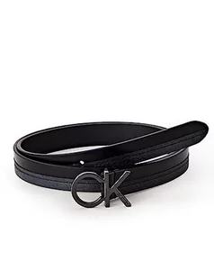 Calvin Klein Damski pasek RE-Lock Mix 20 mm, Ck Black, 85, Ck czarny - Paski - miniaturka - grafika 1