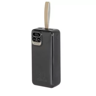 RIVACASE Powerbank VA2585 30000 mAh USB-C 20W + LCD czarny - Powerbanki - miniaturka - grafika 2