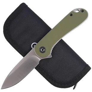 Nóż składany CIVIVI Elementum Flipper OD Green G10, Satin Finish (C907E) - Noże - miniaturka - grafika 4