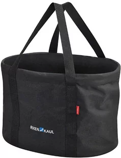 KLICKfix Klickfix koszyk na rower, torba shopper, czarna, 29 x 38 x 25 cm, 0300s 0300S - Koszyki rowerowe - miniaturka - grafika 1