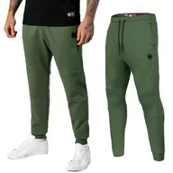 Odzież taktyczna i umundurowanie - Spodnie dresowe Pit Bull 300 Interlock Dolphin '24 - Oliwkowe RATY 0% | PayPo | GRATIS WYSYŁKA | ZWROT DO 100 DNI - miniaturka - grafika 1