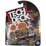 Samochody i pojazdy dla dzieci - Tech Deck deskorolka fingerboard Santa Cruz Lew + naklejki - miniaturka - grafika 1