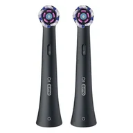Końcówki do szczoteczek elektrycznych - 2x Końcówka do szczoteczki elektrycznej Oral-B iO Radiant White Czarne - miniaturka - grafika 1