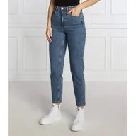 Spodnie damskie - GUESS Jeansy | Mom Fit - miniaturka - grafika 1