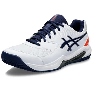ASICS Żel-Dedicate 8 Clay, Męskie trampki, 45 EU, Biały niebieski Expanse, 45 EU - Trampki męskie - miniaturka - grafika 1