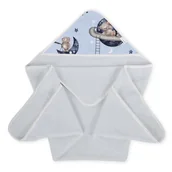 Okrycia kąpielowe dla dzieci - Okrycie kąpielowe dla niemowląt Teddy Bear World, Albero Mio - miniaturka - grafika 1