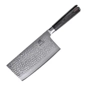 Noże kuchenne - Japoński Nóż Do Mięsa Tasak Stal Damasceńska Vg10 / Shiori - miniaturka - grafika 1