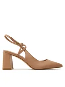 Sandały damskie - Aldo Sandały Laura 13728099 Beżowy - miniaturka - grafika 1