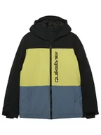 Kurtki narciarskie - Quiksilver Kurtka snowboardowa Side Hit EQBTJ03195 Czarny Regular Fit - miniaturka - grafika 1
