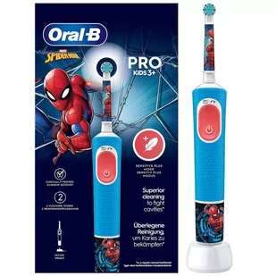 Szczoteczka Oral-B Vitality Pro 103 Spiderman - Szczoteczki do zębów - miniaturka - grafika 1