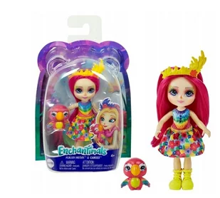 Enchantimals Peachy Parrot & Chatter - Lalki dla dziewczynek - miniaturka - grafika 1