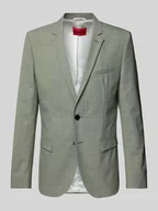 Marynarki męskie - Marynarka na dwa guziki o kroju slim fit z kołnierzem z połami model ‘Arti’ - miniaturka - grafika 1