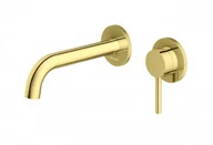 Baterie umywalkowe - KOHLMAN QW180AGD AXEL GOLD Podtynkowa bateria umywalkowa - miniaturka - grafika 1