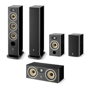 Focal ARIA EVO X N°4 + N°1 + CENTER (komplet/czarny) - Głośniki i kolumny - miniaturka - grafika 1