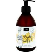 Mydła - LaQ Hands&amp;body gel żel do rąk i pod prysznic - melon 300 ml 5902730835370 - miniaturka - grafika 1