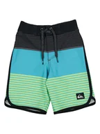 Spodenki damskie - Quiksilver Szorty kąpielowe w kolorze czarno-niebiesko-zielonym - miniaturka - grafika 1
