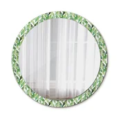 Lustra - Nowoczesne Lustro Okrągłe Jodełka 100cm - miniaturka - grafika 1