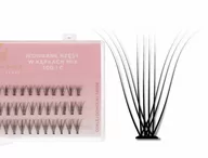 Sztuczne rzęsy i akcesoria - Many Beauty - Many Lashes - Silk Eyelashes Individuals - Zestaw kępek do rzęs MIX - 10D - C (8 mm, 10 mm, 12 mm) - miniaturka - grafika 1