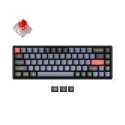 Klawiatury - Keychron K6 Pro QMK/VIA RGB Aluminium Red K6P-J1 - miniaturka - grafika 1